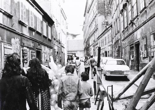 Spittelbergfest 1973; Foto: © Gert Winkler, Sammlung Wien Museum