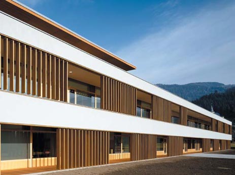 LKH-Wolfsberg, 2006; Architektur: Loudon+Habeler | Foto: © Bruno Klomfar