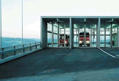 Freiwillige Feuerwehr Pöstlingberg; Architektur: archinauten; Foto: © Dietmar Tollerian