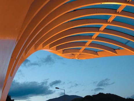 S35 Brucker Schnellstraße, Tunnelportal; Architektur: BRAMBERGER|architects; Foto: © BRAMBERGER|architects